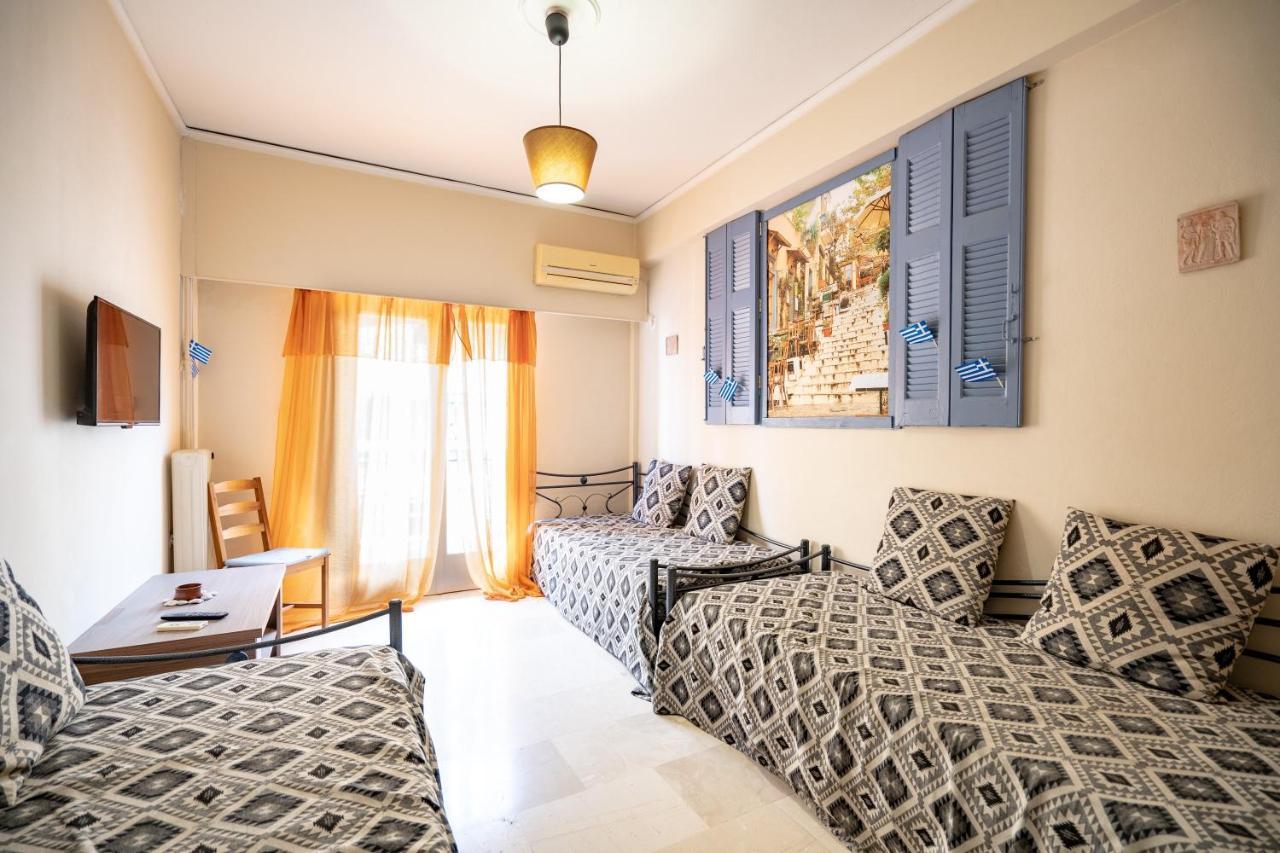 Acropolis Athens 1 Bedroom 6 Persons Apartment. Bagian luar foto